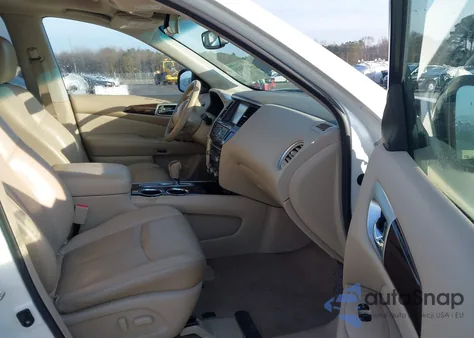 2015 Nissan Pathfinder Sl z USA, uszkodzony, nr VIN 5N1AR2MNXFC628856